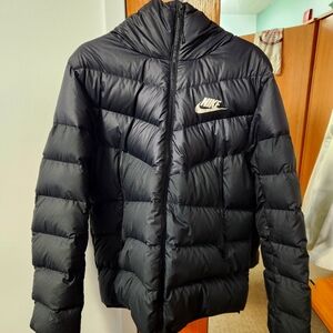 Nike black puffer